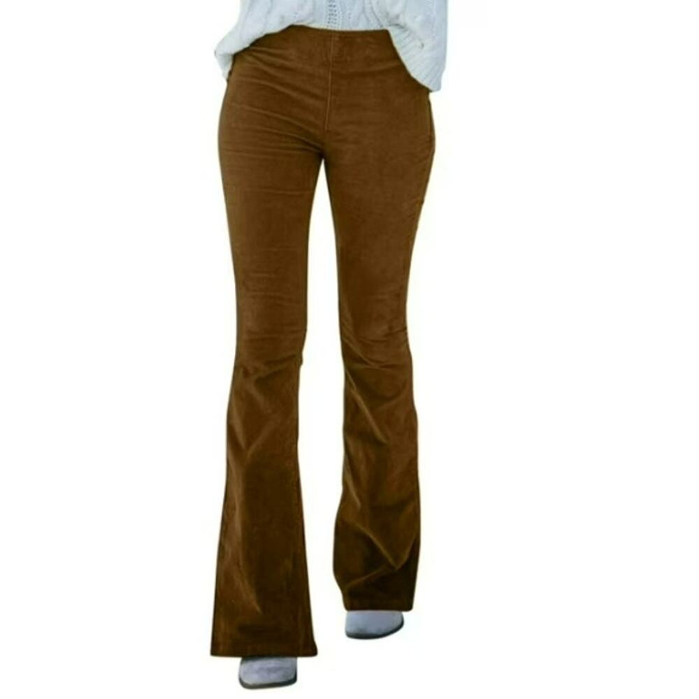 Kirius Corduroy Open Flare Bootcut Pants